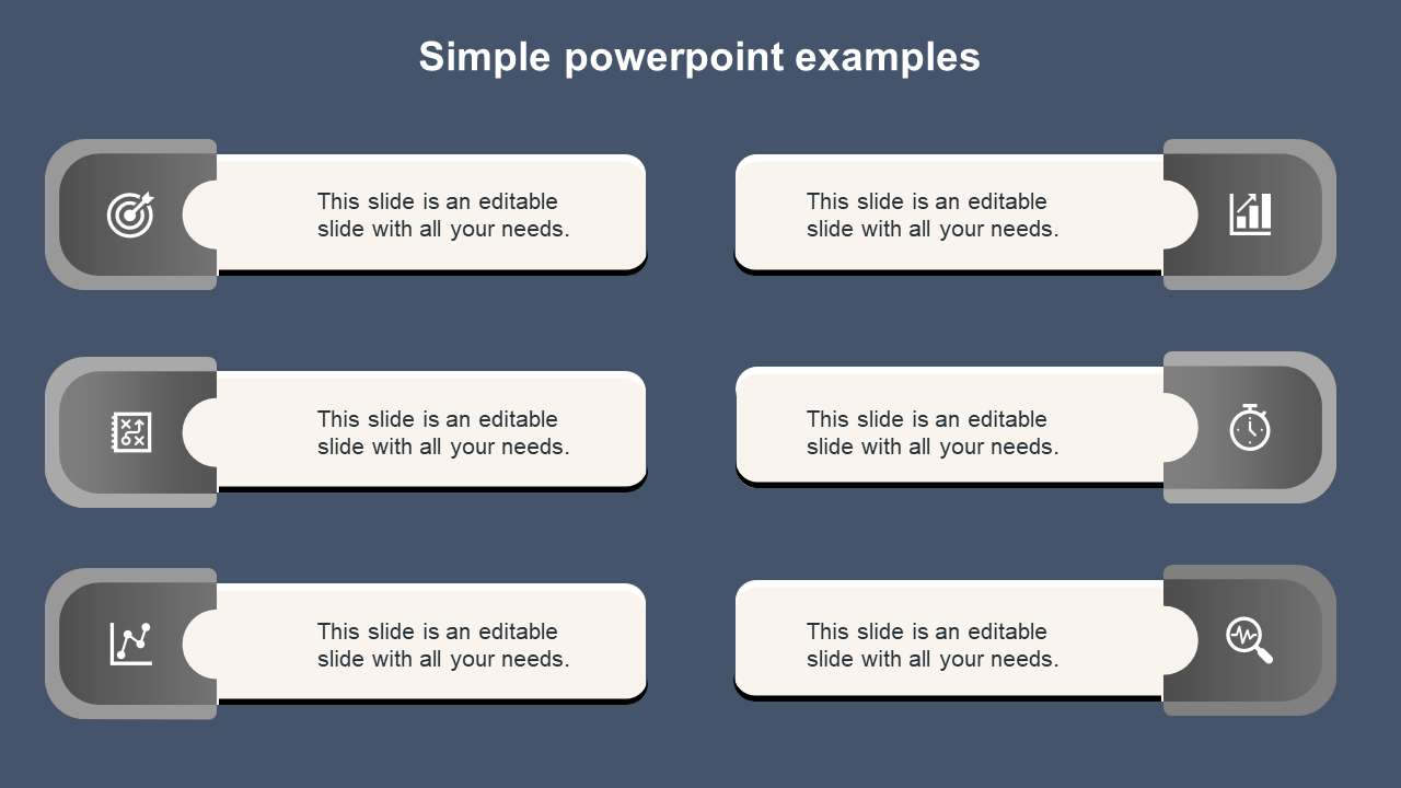 Free - Simple PowerPoint Examples Infographic Presentation Slide